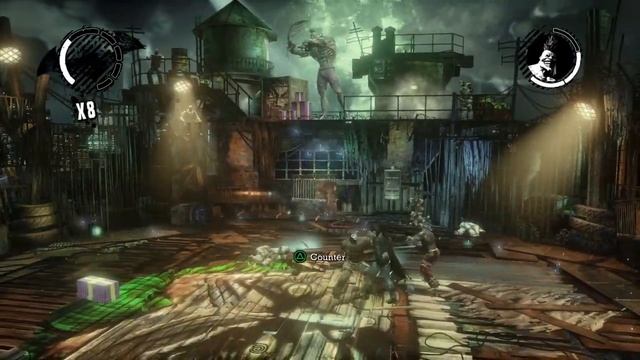 Batman arkham asylum Titan joker VS Batman смотреть онлайн