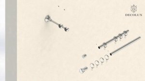 Инструкция по сборке двухрядного карниза Селена