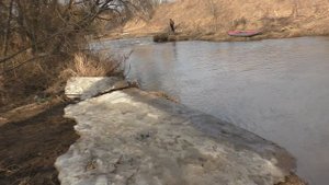 Паводковый сплав по р. Скнига 15 марта 2017 М2-Ока