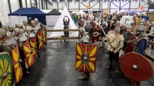 Римские легионеры перед боем / Roman legionnaires before battle