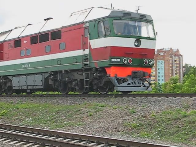 ТЭП70-0265 (БЧ, ТЧ-15 Орша) с поездом №336 Днепропетровск - СПб (УЗ)