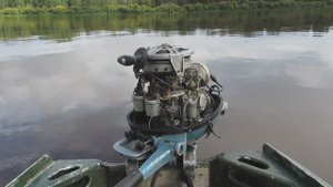 Вихрь 20 из 70-х! Расход бензина в полный газ. Лодка Казанка.