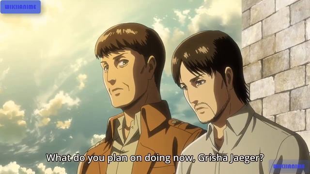 Commandant Keith Met Eren's father,Attack On Titan Season 3 48, ShingekinoKyojin 12,進撃の巨人 смотреть онлайн