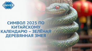 ЗМЕЯ - СИМВОЛ 2025 ГОДА. ПОЧЕМУ МЫ ЖИВЁМ ПО ВОСТОЧНОМУ КАЛЕНДАРЮ?