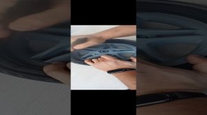 Установка ненадувной шинки на пластиковый диск колеса коляски !