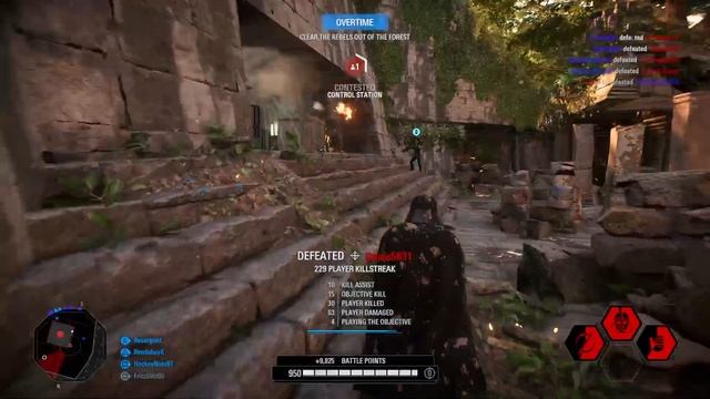 Star Wars Battlefront 2 - WORLD RECORD 399 MAX Darth Vader Killstreak (Galactic Assault - Yavin IV) смотреть онлайн