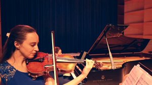 Adele - Easy on me (violin and piano cover)
