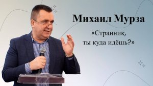 Странник, ты куда идёшь? Мурза Михаил