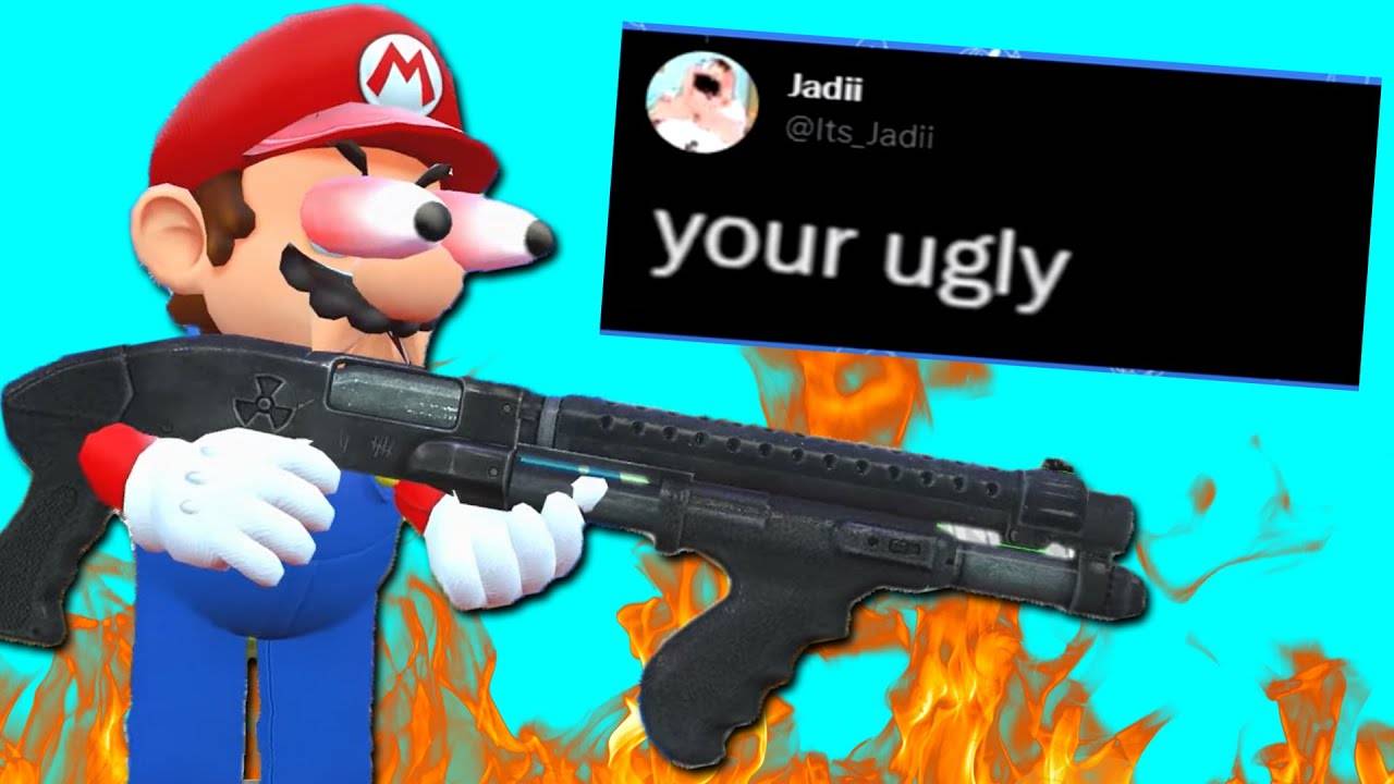 [Сериал SMG4] Mario Reacts To People Roasting Him