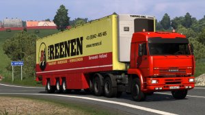141  / ETS 2 1.53 / Русская сборка / КАМАЗ 6460