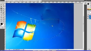Speed Paint: Fixing A Windows Logo Wallpaper