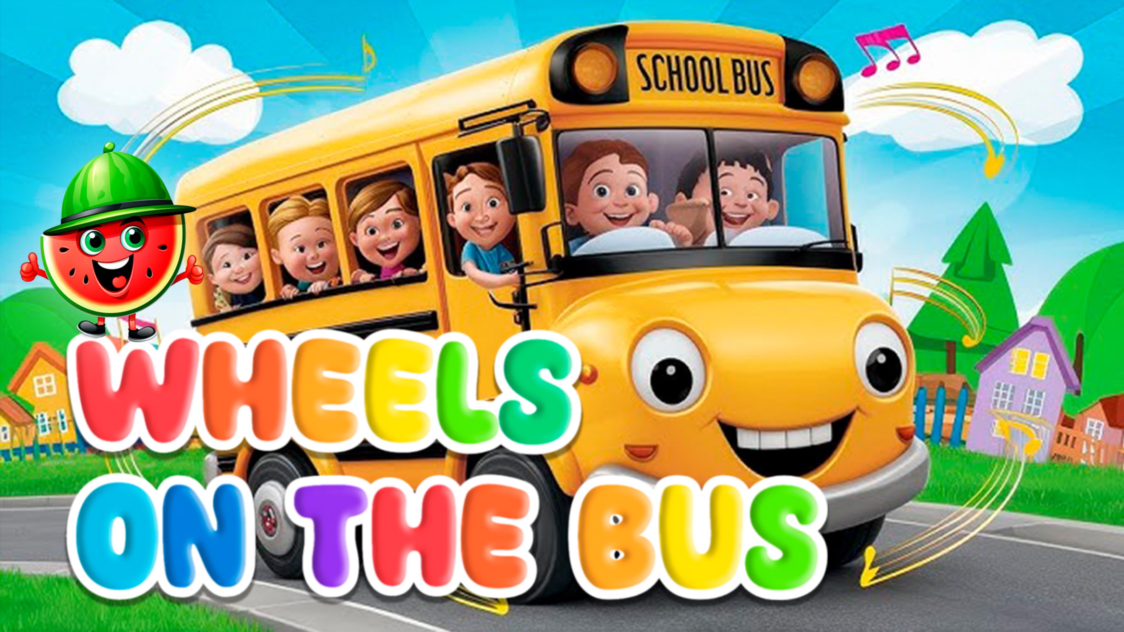 Wheels on the Bus | @GocomelonTV  Nursery Rhymes & Kids Songs