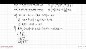 Умножение чисел с разными знаками. Умножение на отрицательные числа. Математика. 6 класс