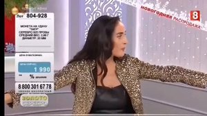 Ольга Никонова не поймала монетку (8 канал, 29.12.2021)
