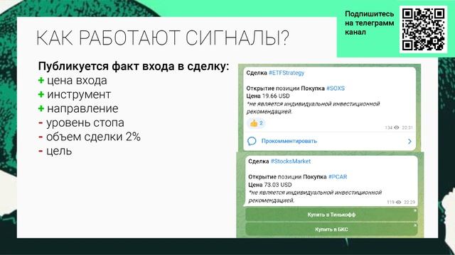 Торговые сигналы Импульс с доходностью 47% в долларах в год | Проверка торговых сигналов