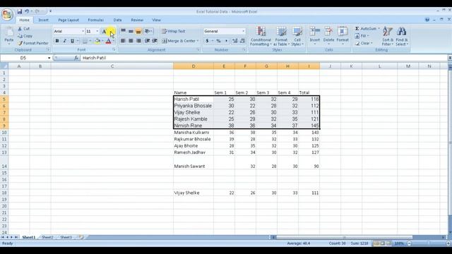 How to learn Excel for Beginners- Marathi | Excel Tutorial | Home Tab-1| Excel for Fresher