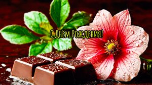 С ДНЁМ РОЖДЕНИЯ! Музыкальная открытка с красивыми поздравлениями для девушки, женщины