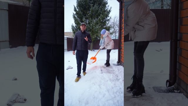 УБОРКА СНЕГА НА СВОЕМ УЧАСТКЕ / ЧАСТНЫЙ ДОМ ПОД КЛЮЧ
