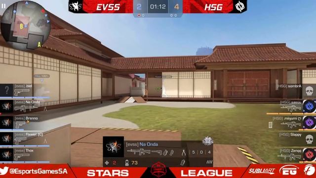 Final lower grupo C | HSG x Evss | Stars League | Standoff 2 смотреть онлайн