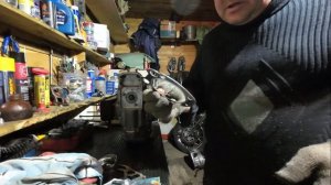 Мотоцикл Урал, ремонт заклиненного двигателя закончен.