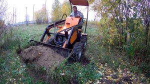 проходимость мини погрузчика т-850  (химера)