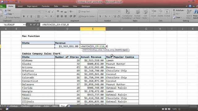 Excel - Lookup Function Training #7 - Max Function
