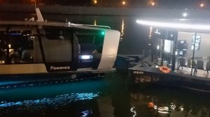 Речной электрический трамвайчик