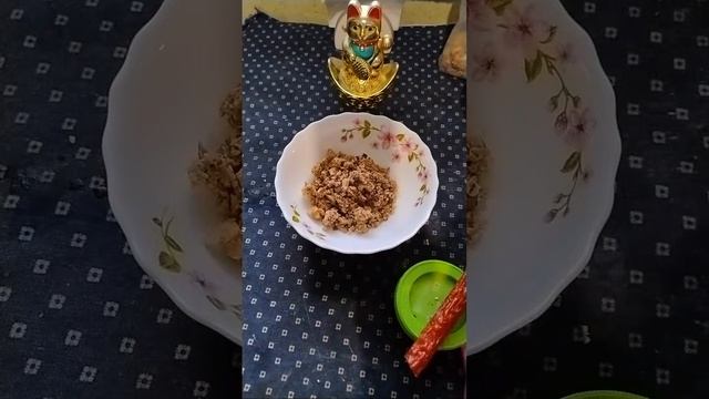 Съедим неправильный суп но вкусный + мюсли со сметаной и теплой водой
