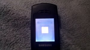 Samsung SGH-X160 Startup & Shutdown