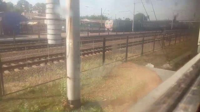 "Интересный маршрут приема" прибытие РЕ 786 Киев-Шостка на ст.Нежин черниговские платформы