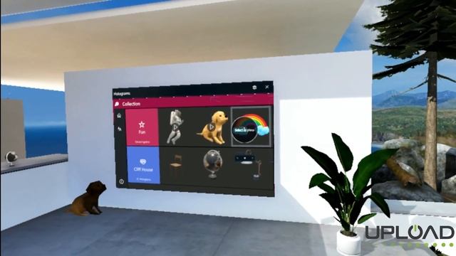 Windows Mixed Reality VR Headset Home Interface Demo смотреть онлайн