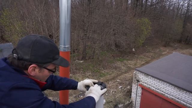 Установка дефлектора на трубу погреба. Турбодефлектор от сырости для естественной вентиляции. Отзыв. смотреть онлайн