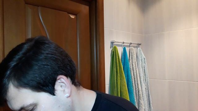 Бритье. Крем Williams, станок RazoRock Hawk V2, DScosmetic flat top, Williams Aqua Velva, Feather смотреть онлайн