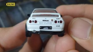 Unboxing MiniGT Top Secret Nissan Skyline GT-R VR32 White MGT00469 - Not Review