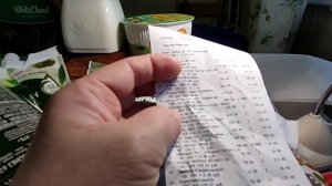 Закупка продуктов к празднику.