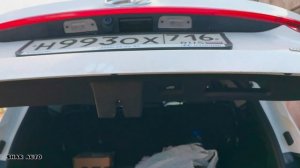 Как настроить высоту открывания крышки багажника Hyundai Santa fe 2021 TMPE