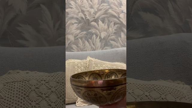 Поющая чаша Диаметр 25 см, Нота Ре, Тональность D3, 144 Гц