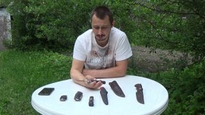 Черный самурай! Ганзо 626. И мои ножи!