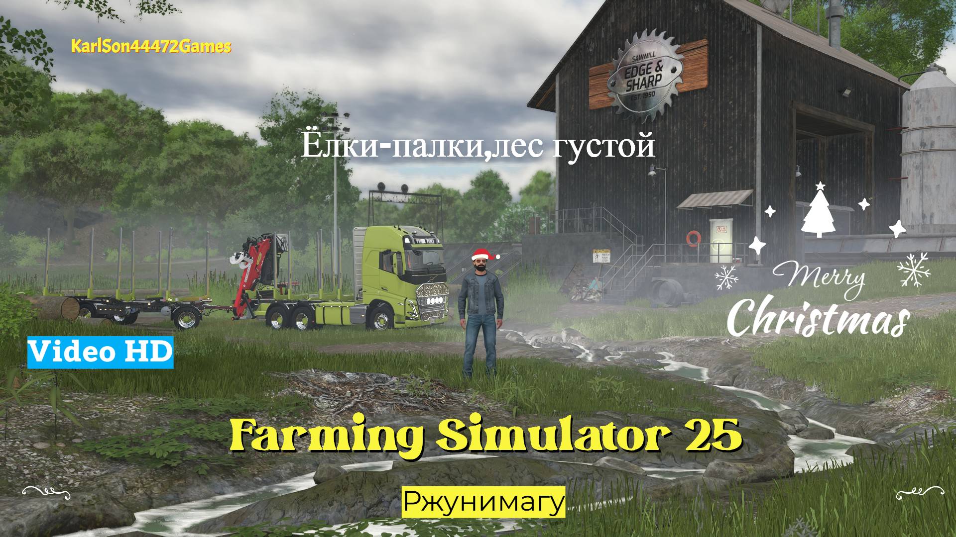 Farming Simulator 25 / Прохождение RIVERBEND SPRINGS / Video HD /