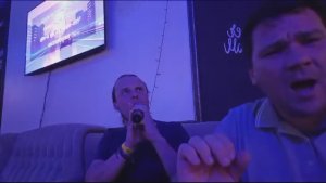 Нэнси - чистый лист (я тебя нарисовал) поем караоке