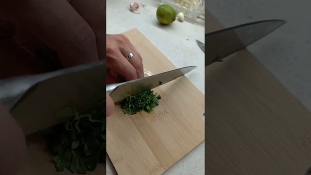 закуска из креветок на азиатский манер!