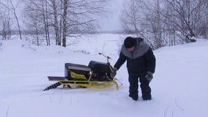 Снегоход Ветерок М по пухляку