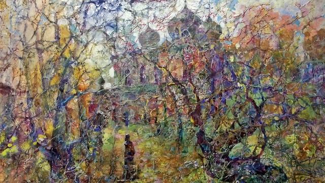 ЯБЛОЧНЫЙ СПАС (выставка).Импровизация композитора  В.Бесединой на картину МОНАСТЫРЬ.