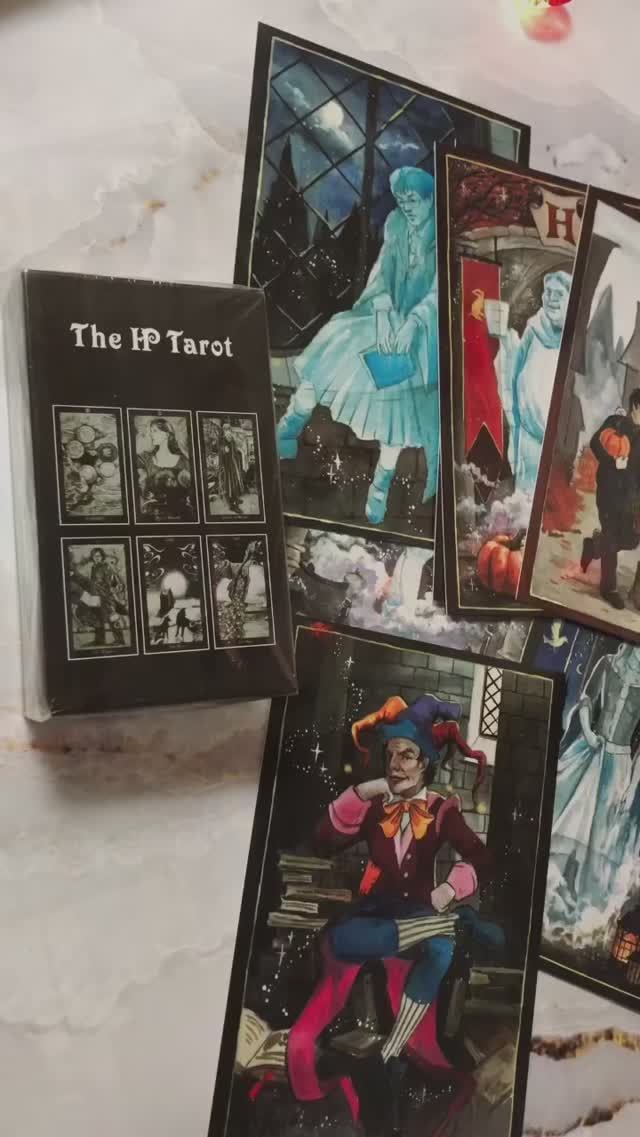 Таро Гарри Поттера  The HP Tarot #таро #обзорколоды #harrypotter