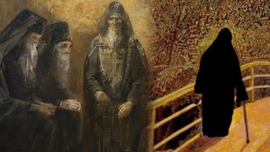 ПОСЛЕ УБИЙСТВА 18 СТАРЦЕВ ВАЛААМА. ИНОК ВИДЕЛ МОНАХОВ ПОКРЫТЫХ РАНАМИ,В ОДЕЖДАХ ЗАБРЫЗГАННЫХ КРОВЬЮ