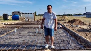 Фундамент под будущий дом !