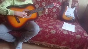 Лебединое озеро на гитаре. Исполнение ученика.