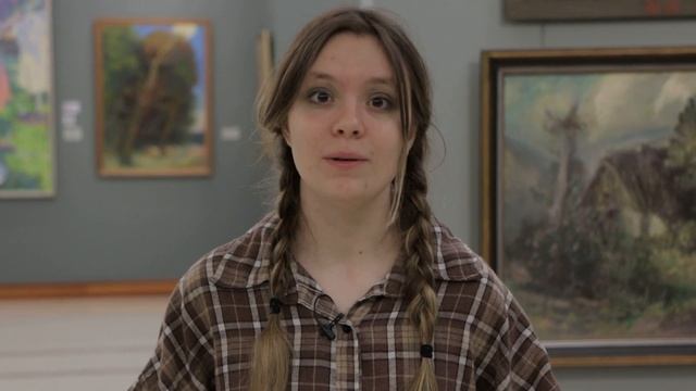 Сюжет для детской школы телевидения. Репортаж "Художественный музей" Белгорода