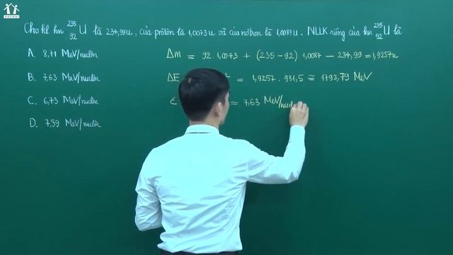 GPPEN2023 [BGHT] Đề số 03: Bài giảng chữa nhóm câu hỏi nhận biết - Thầy Đỗ Ngọc Hà смотреть онлайн