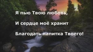 Я пью Твою любовь!